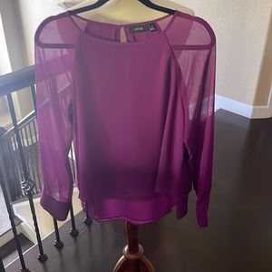 Apt. 9 fushia blouse